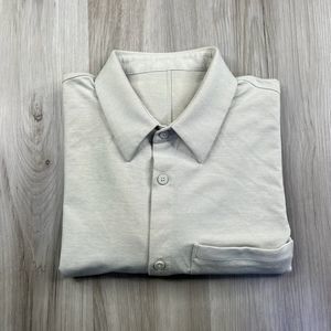 Lululemon Shirt Mens Large Long Sleeve Button Down Stretch Casual